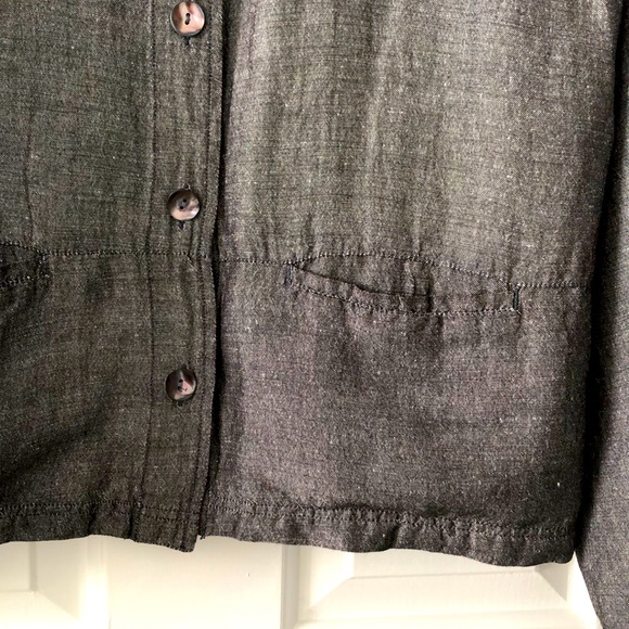 Chico’s Lightweight Rayon/Linen Jacket - Picture 3 of 4
